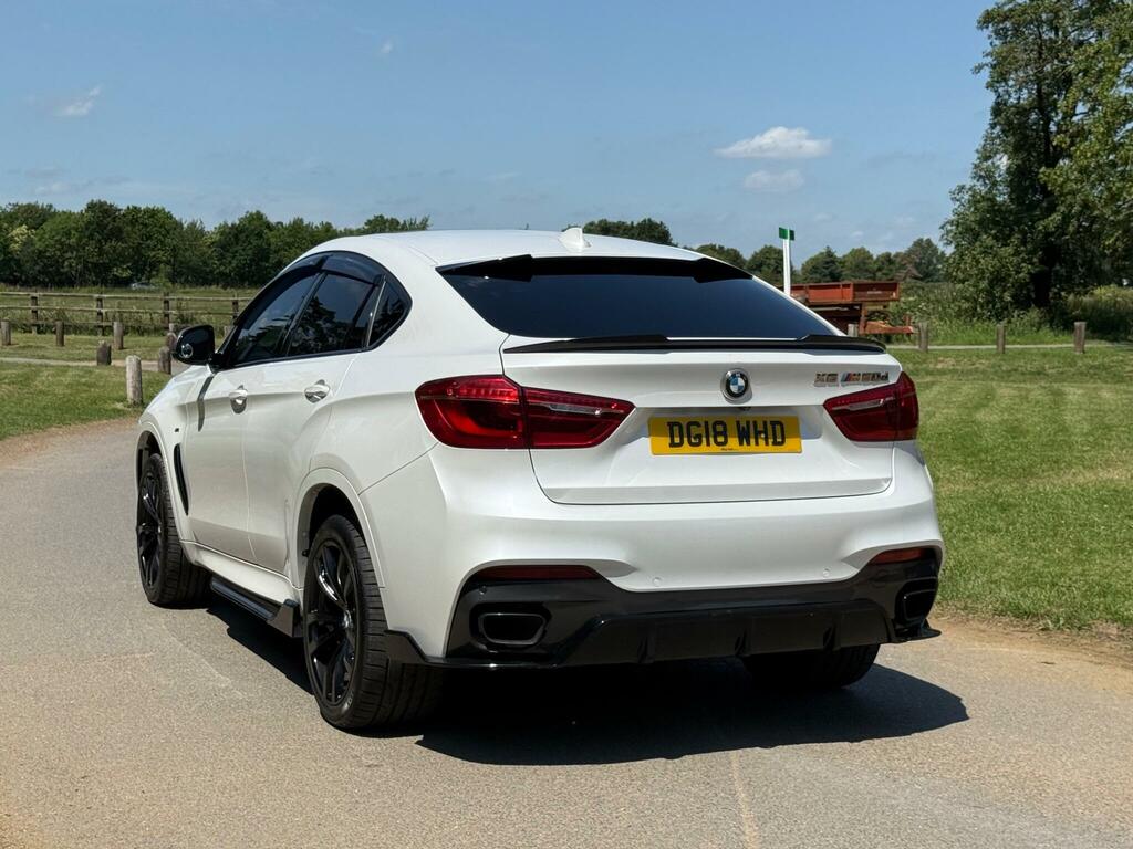 BMW X6 3.0 M50d Xdrive Euro 6 Ss DG18WHD White #5