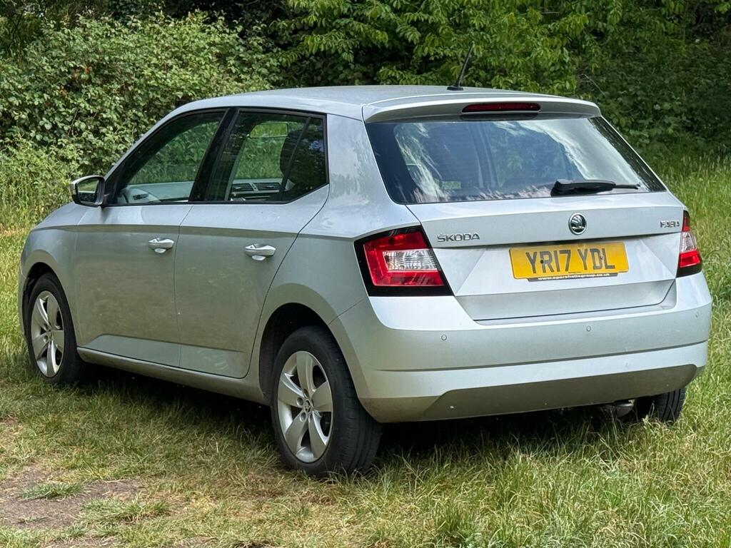Skoda Fabia 1.0 Se Euro 6 Ss YR17YDL Silver #4