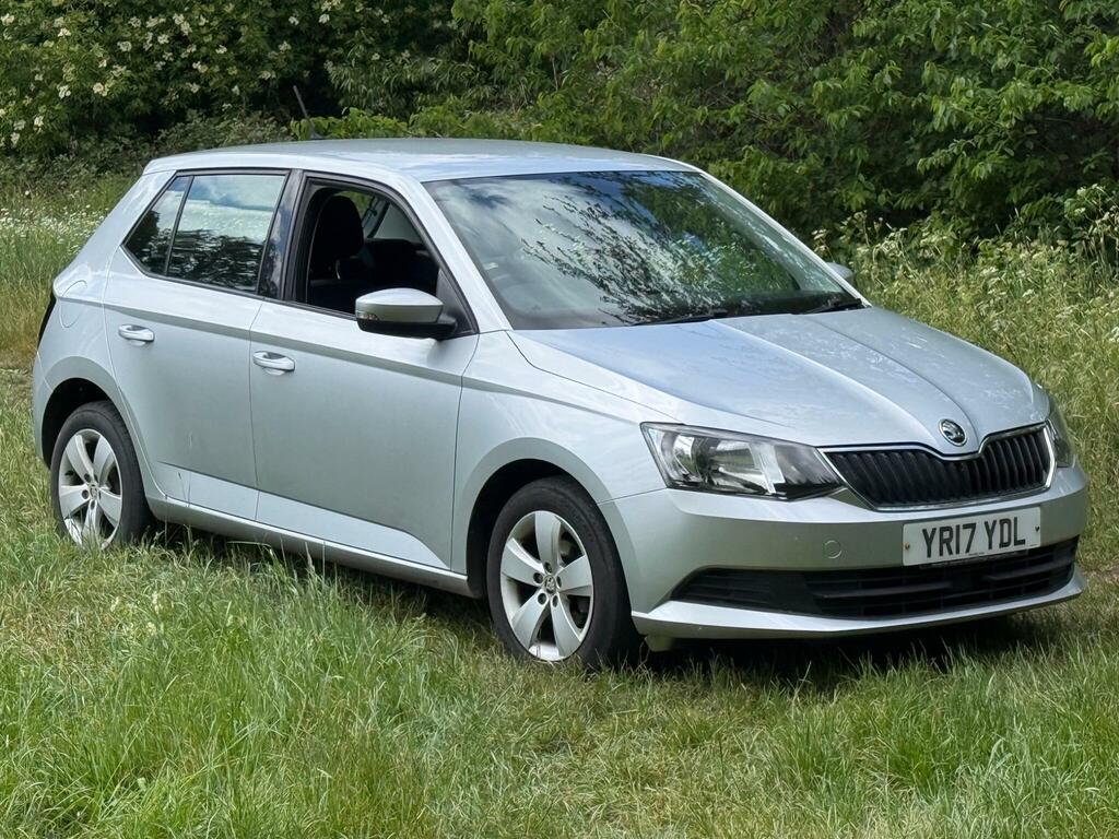 Skoda Fabia 1.0 Se Euro 6 Ss YR17YDL Silver #5