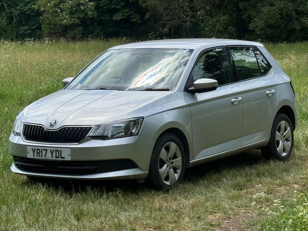 Skoda Fabia 1.0 Se Euro 6 Ss YR17YDL Silver #3