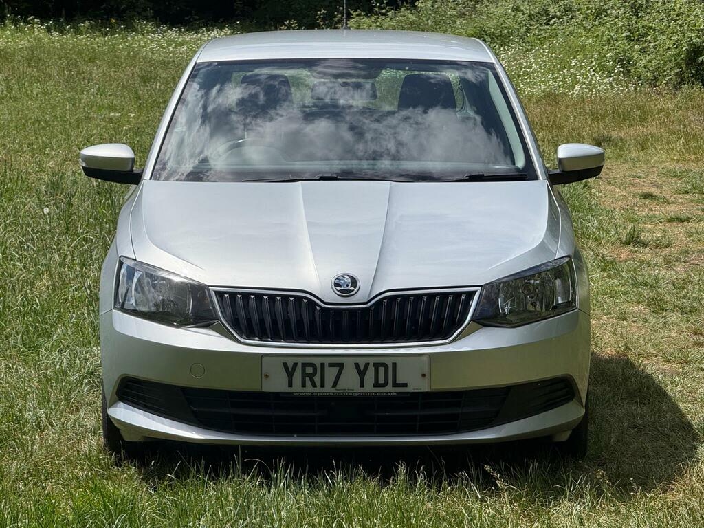 Skoda Fabia 1.0 Se Euro 6 Ss YR17YDL Silver #2