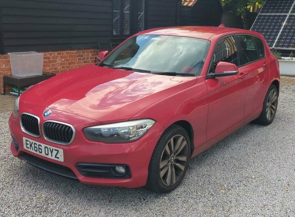 BMW 1 Series Sport Red