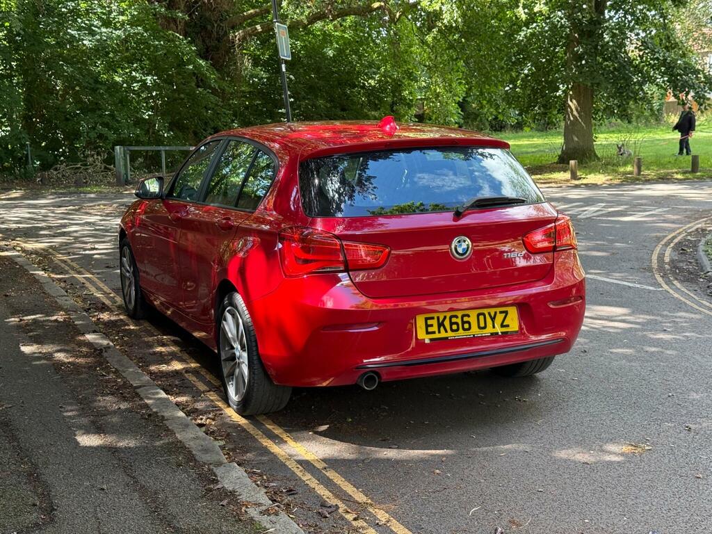 BMW 1 Series Sport Red #4