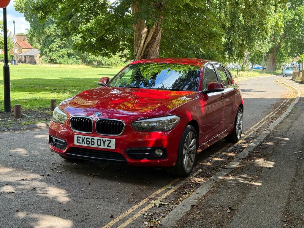 BMW 1 Series Sport Red #3