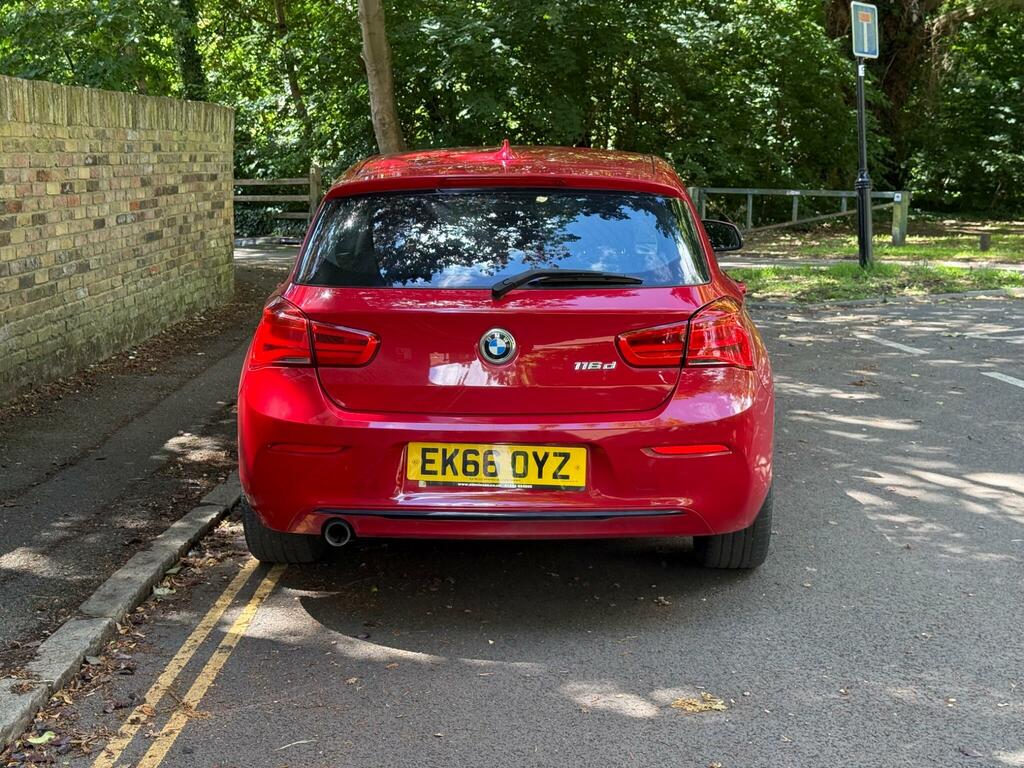 BMW 1 Series Sport Red #5