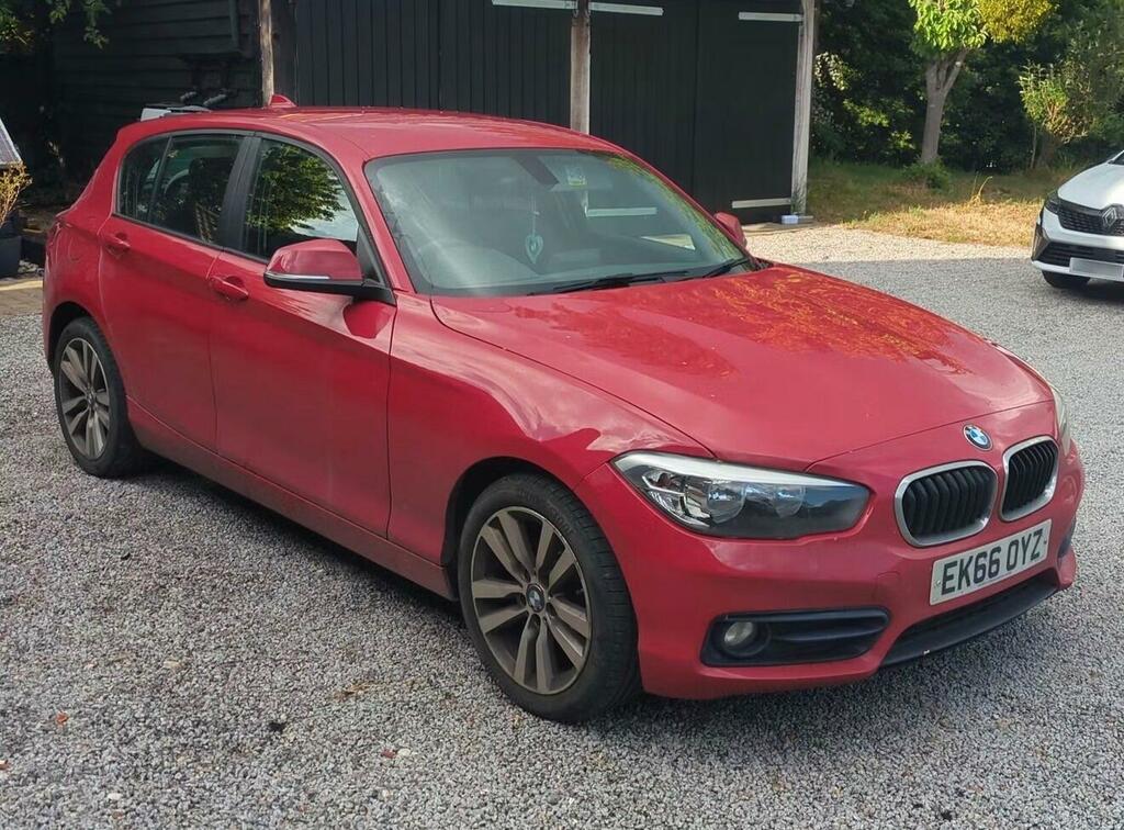 BMW 1 Series Sport Red #4