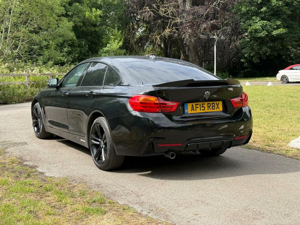 BMW 4 Series Gran Coupe Sport Black #4