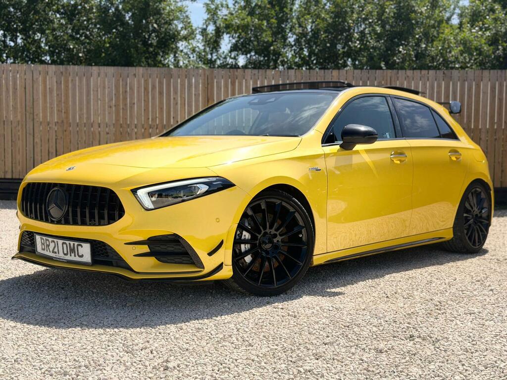 Mercedes-Benz A Class Amg Yellow #4