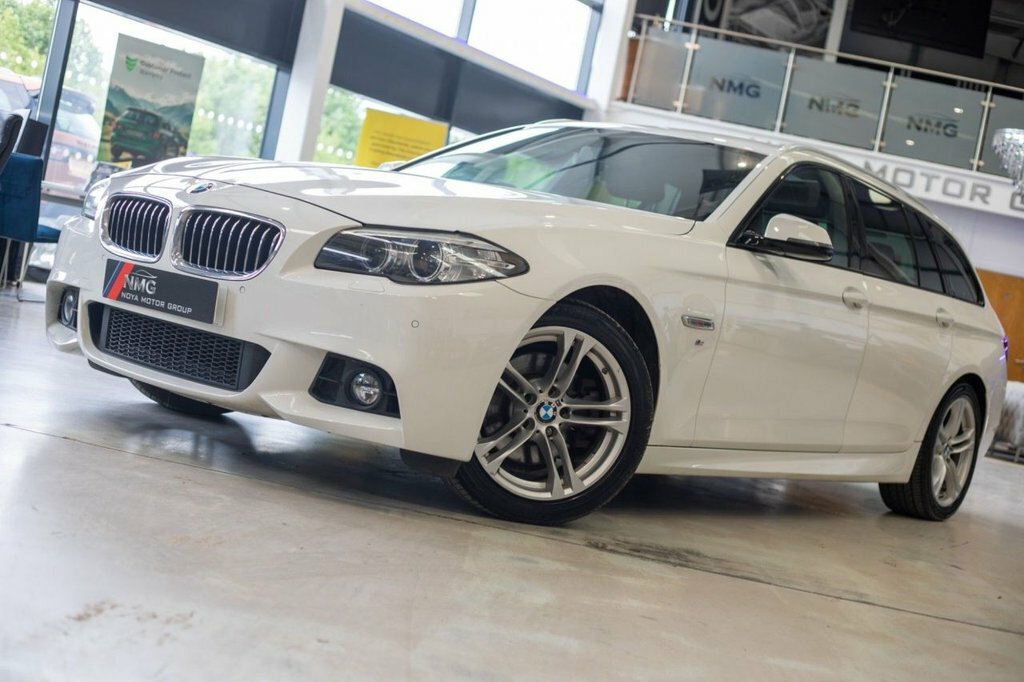 BMW 5 Series 2L M Sport YG64FWF White #5