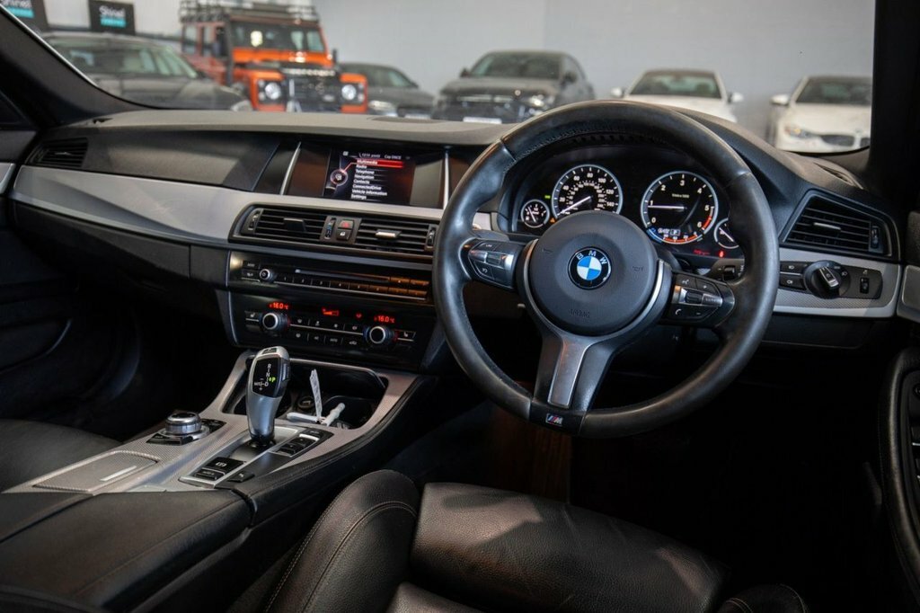 BMW 5 Series 2L M Sport YG64FWF White #2