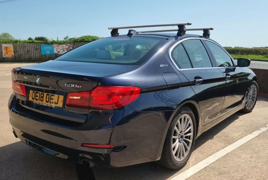 BMW 5 Series 2L Se Blue #2