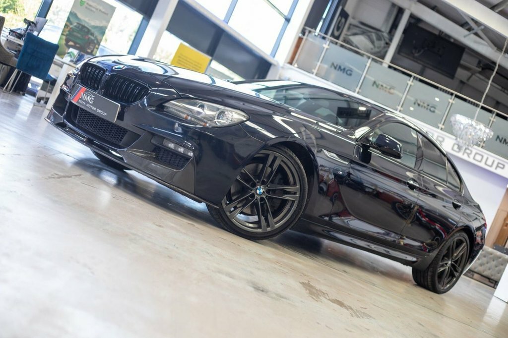 BMW 6 Series Gran Coupe 3L M Sport Black #4
