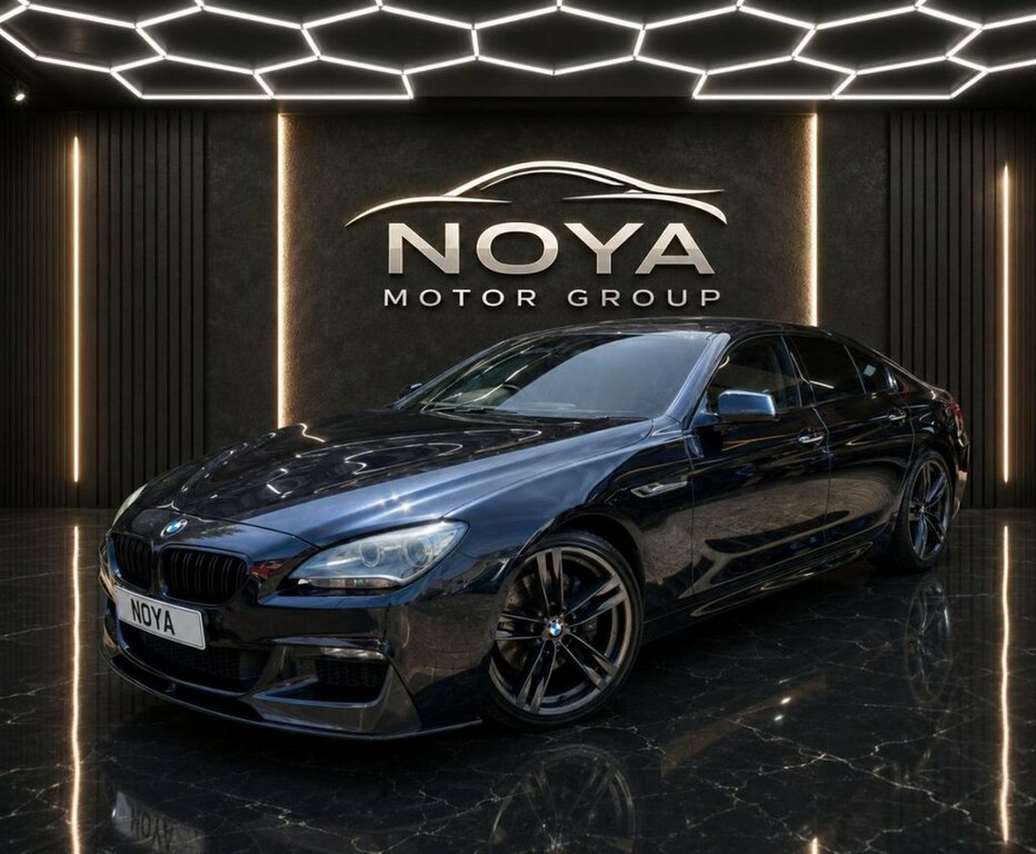 BMW 6 Series Gran Coupe 3L M Sport Black