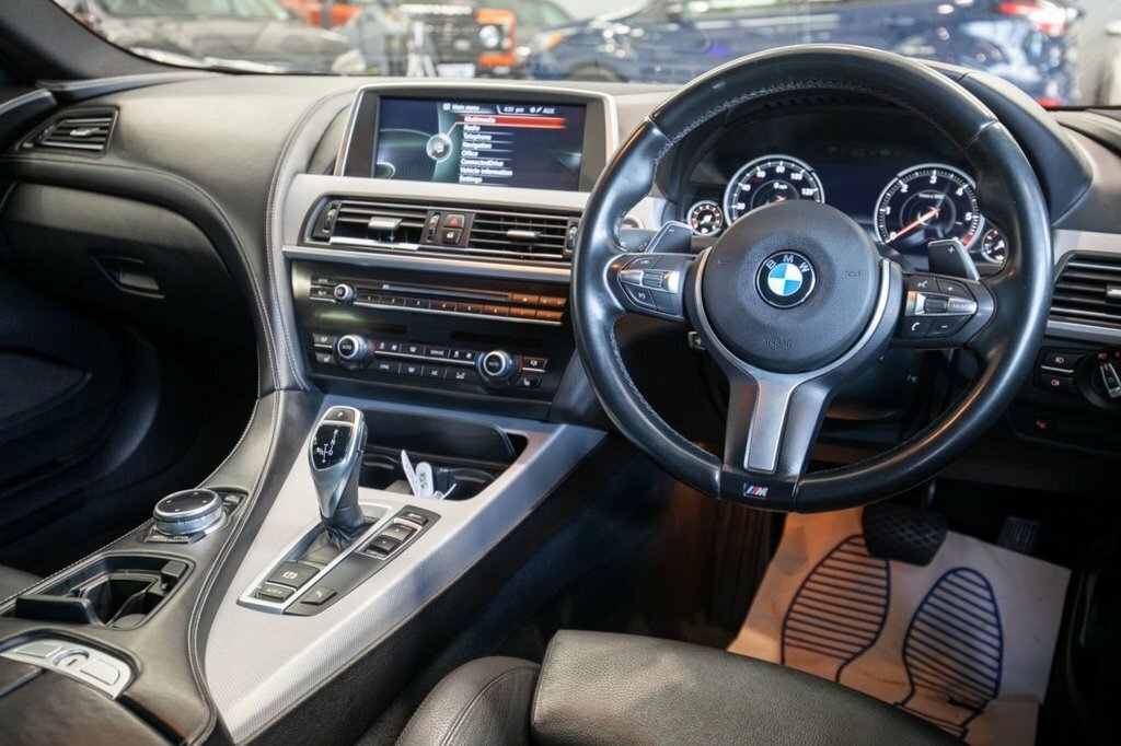 BMW 6 Series Gran Coupe 3L M Sport Black