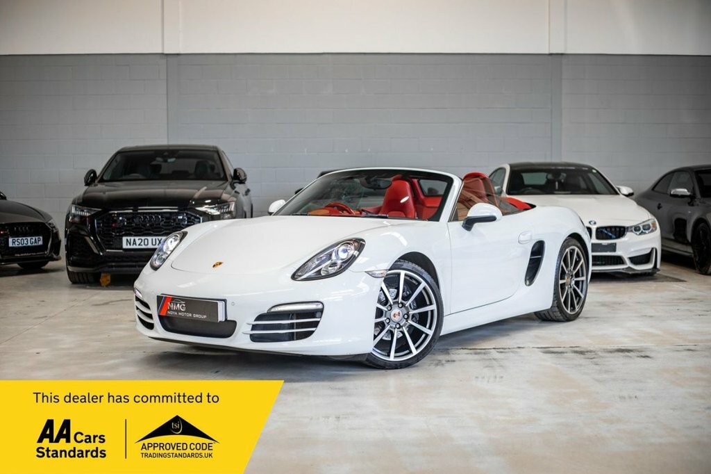 Porsche Boxster 2.7L 981 White