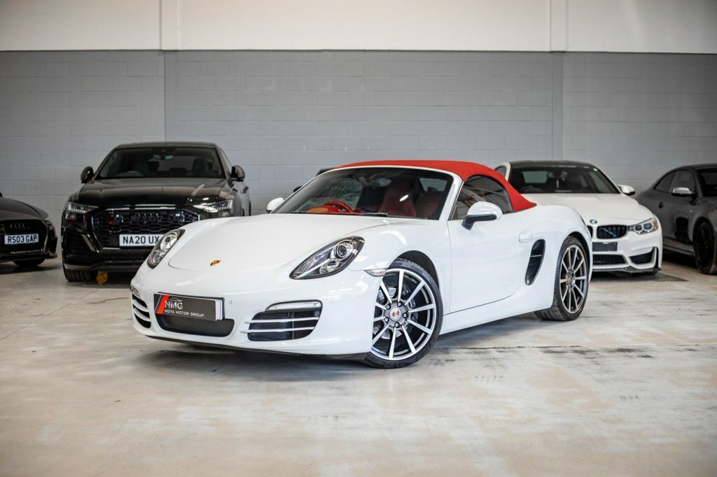 Porsche Boxster 2.7L 981 White #4