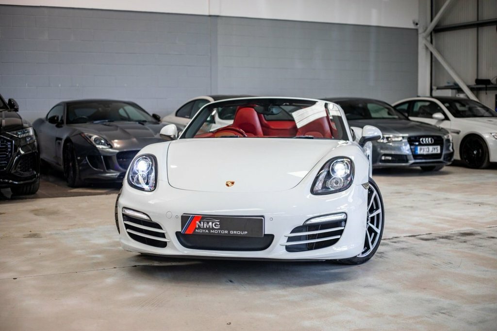Porsche Boxster 2.7L 981 White #5