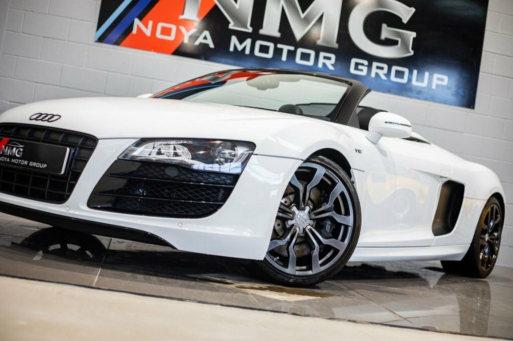 Audi R8 5.2L Null White #4