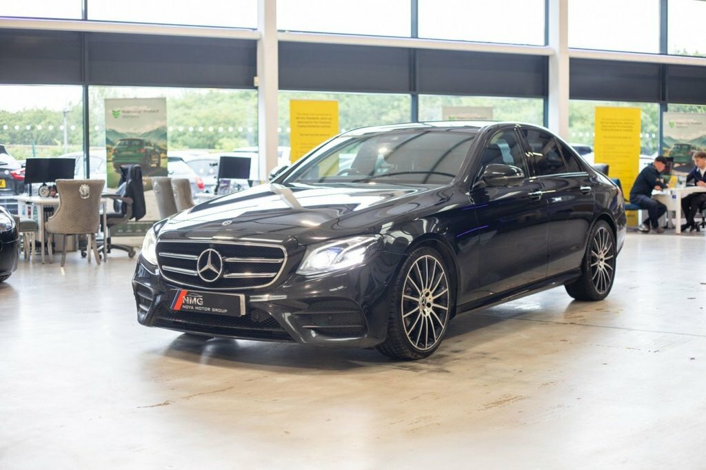 Mercedes-Benz E Class Saloon Black #8