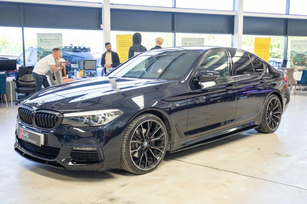 BMW 5 Series 520D Se Black #9