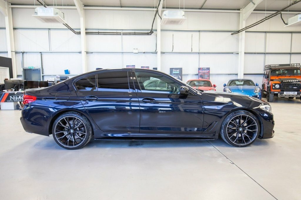 BMW 5 Series 520D Se Black #11