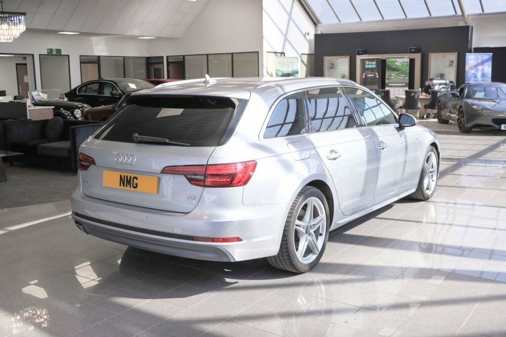 Audi A4 Avant S Line Blue #8