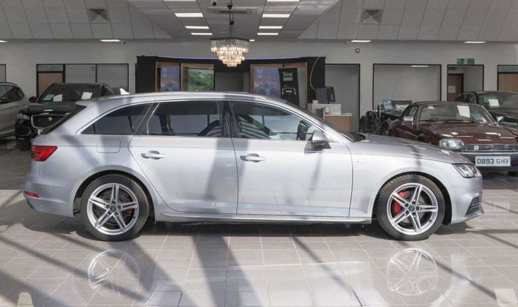 Audi A4 Avant S Line Blue #7