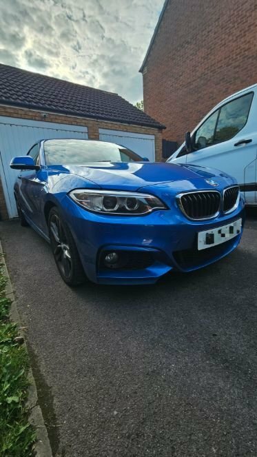 BMW 2 Series Gran Coupe 2L M Sport Blue