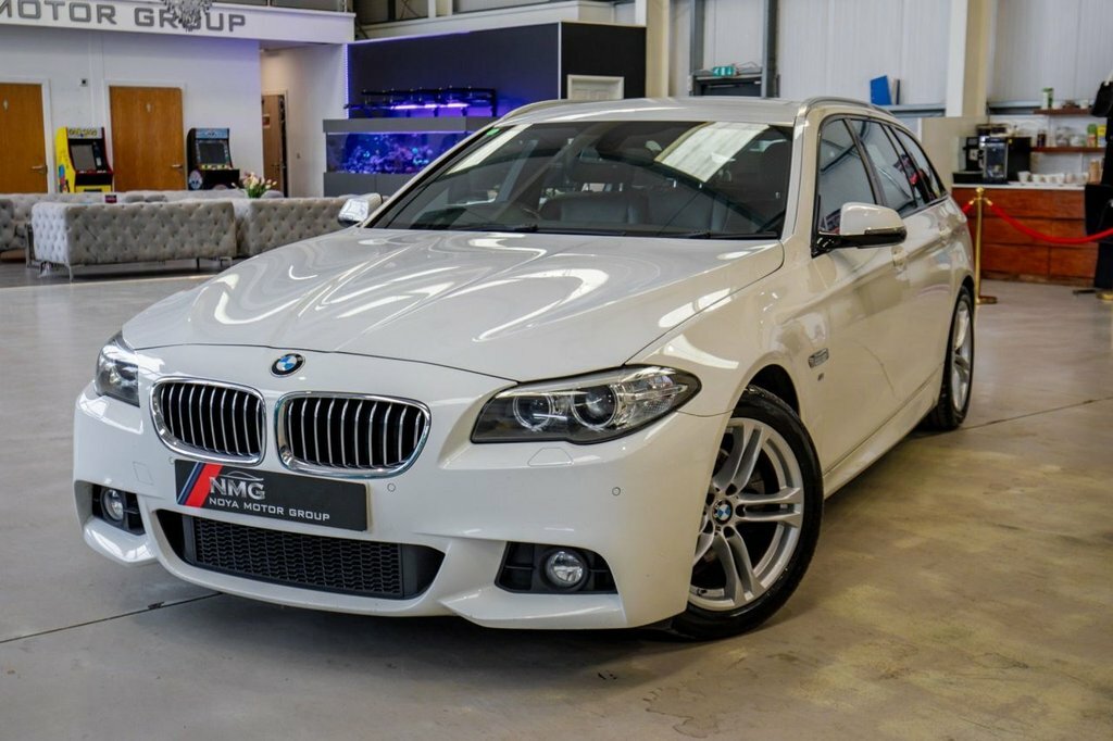 BMW 5 Series 2L M Sport White #3