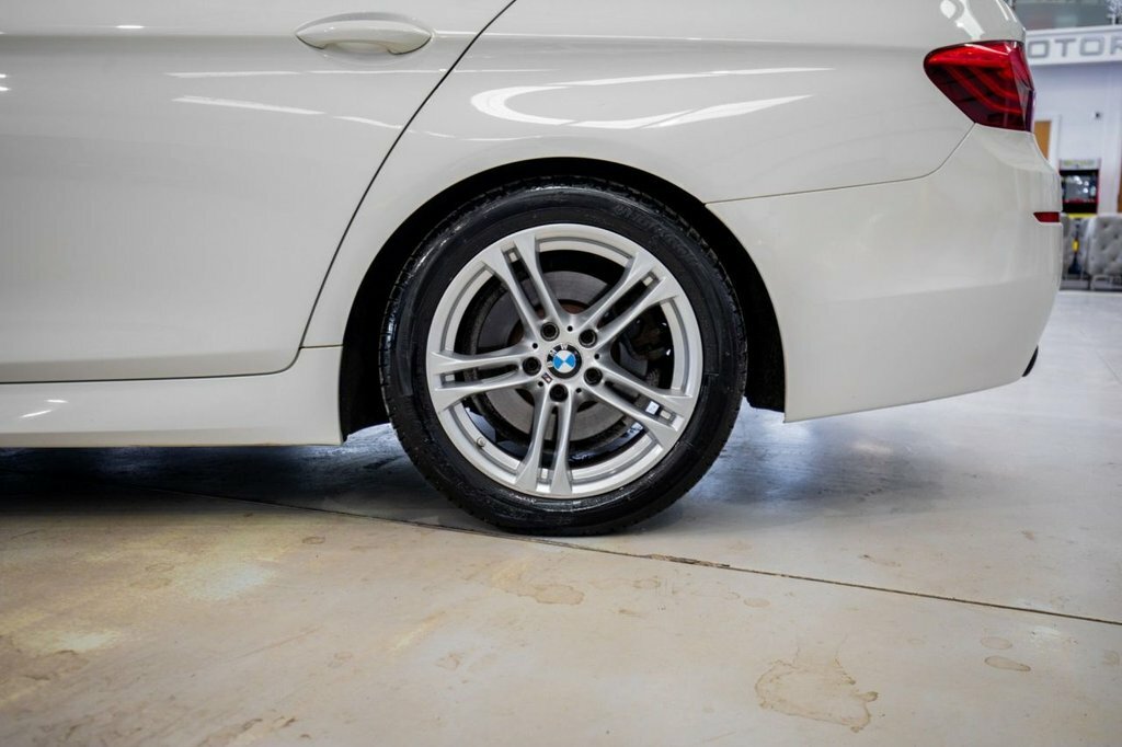 BMW 5 Series 2L M Sport White #5