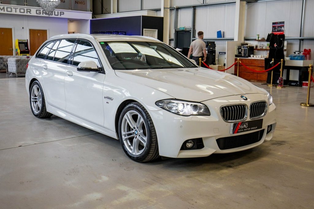 BMW 5 Series 2L M Sport White #6