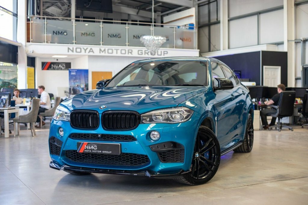 BMW X6 M Suv Blue #4