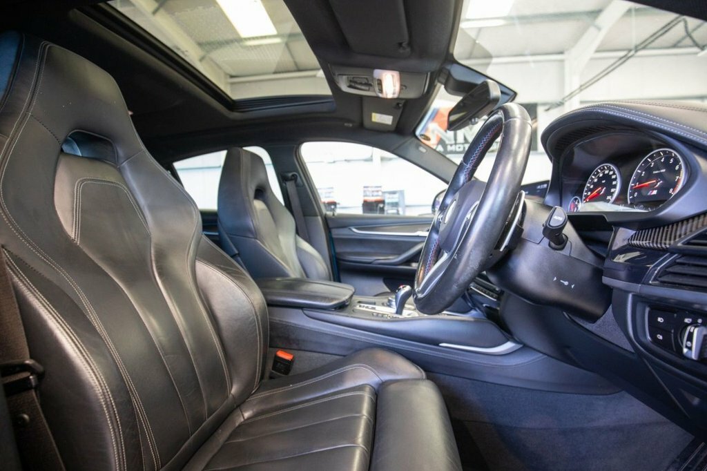 BMW X6 M Suv Blue #3