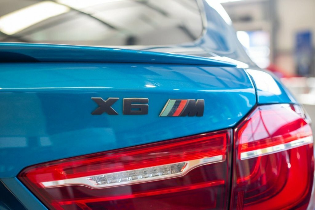 BMW X6 M M 4.4 Biturbo V8 Xdrive Euro 6 Ss Blue #8