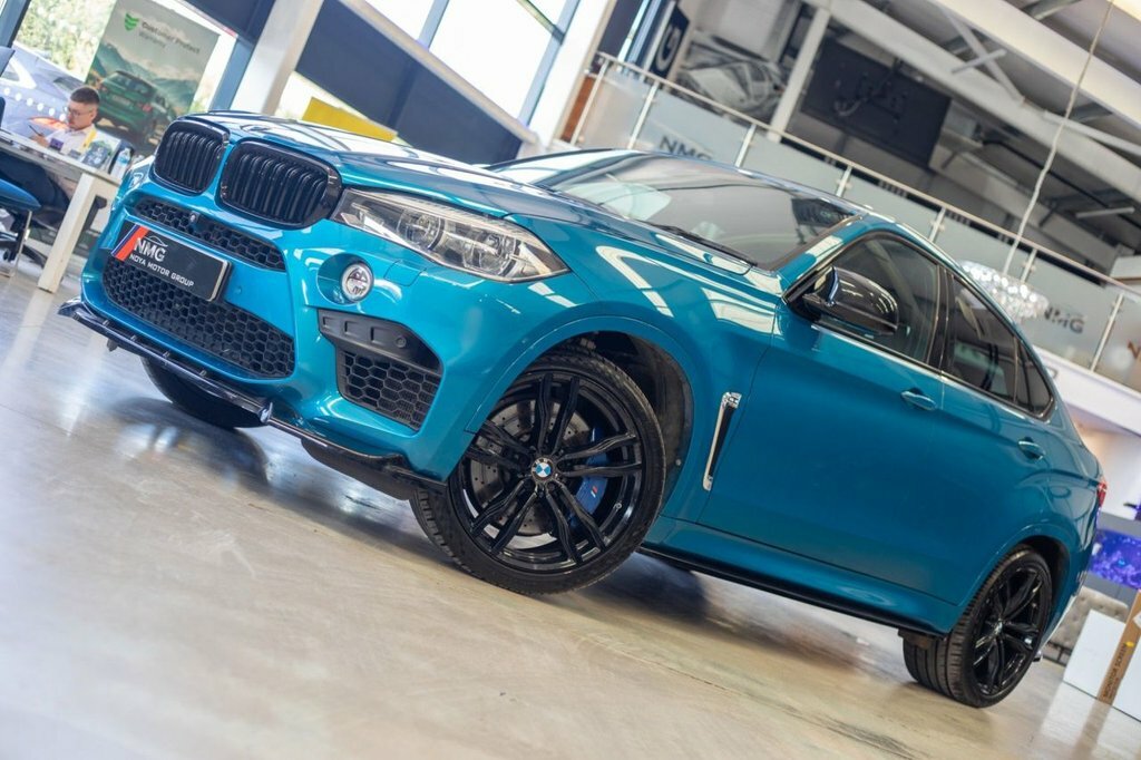 BMW X6 M Suv Blue #5