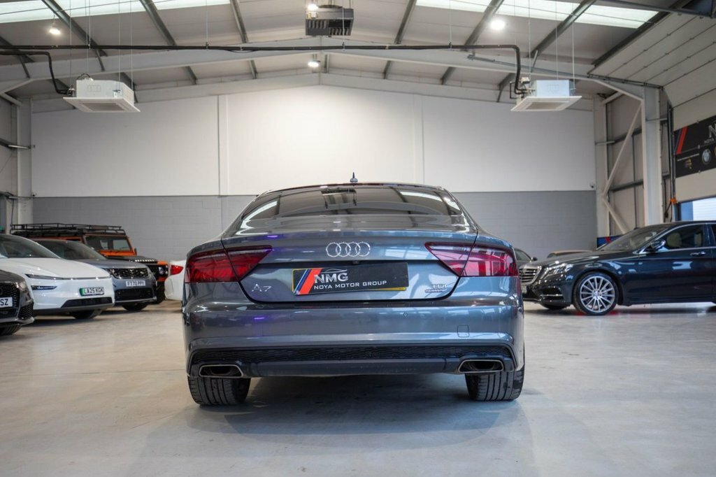 Audi A7 3.0 Tdi V6 Black Edition Sportback S Tronic Quattr Grey #14
