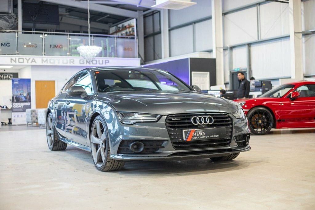 Audi A7 3.0 Tdi V6 Black Edition Sportback S Tronic Quattr Grey #10