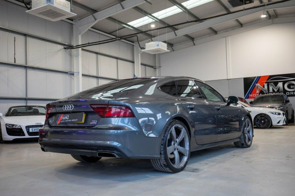 Audi A7 3.0 Tdi V6 Black Edition Sportback S Tronic Quattr Grey #13
