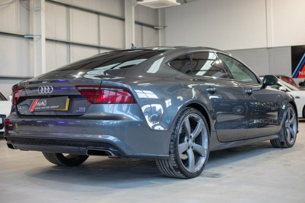 Audi A7 3.0 Tdi V6 Black Edition Sportback S Tronic Quattr Grey #11