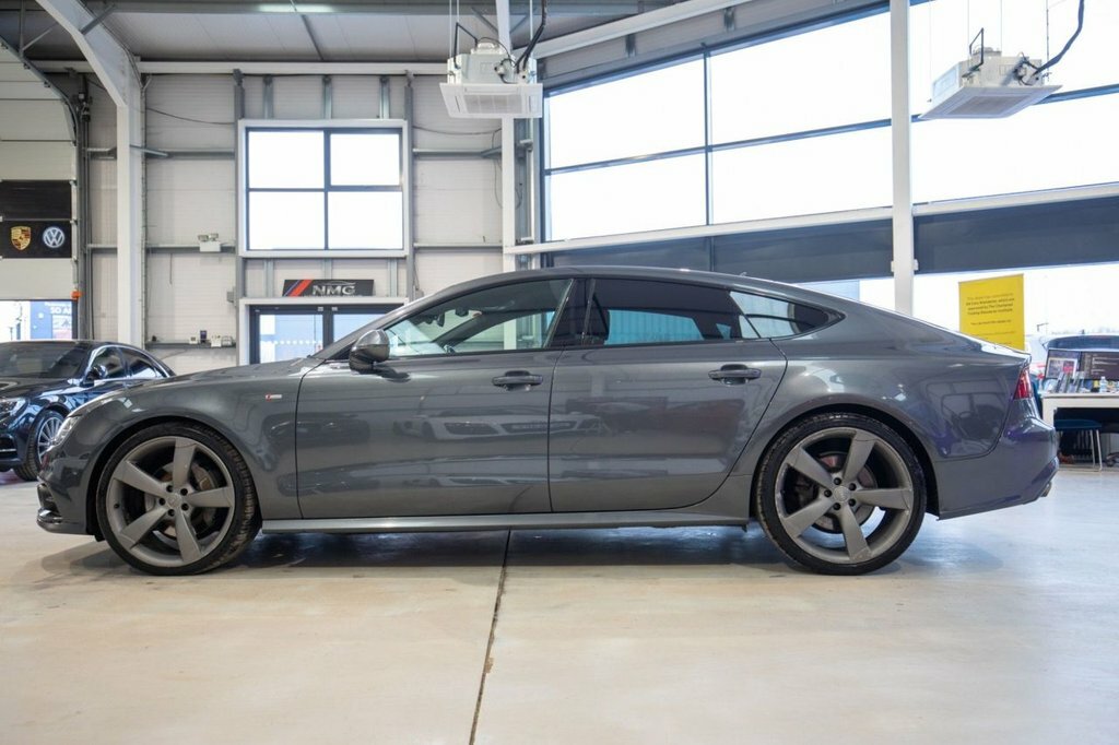 Audi A7 3.0 Tdi V6 Black Edition Sportback S Tronic Quattr Grey #17