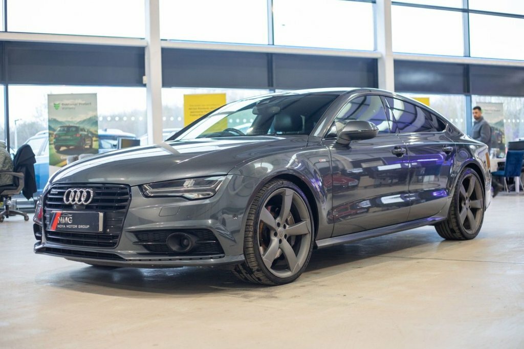 Audi A7 3.0 Tdi V6 Black Edition Sportback S Tronic Quattr Grey #8