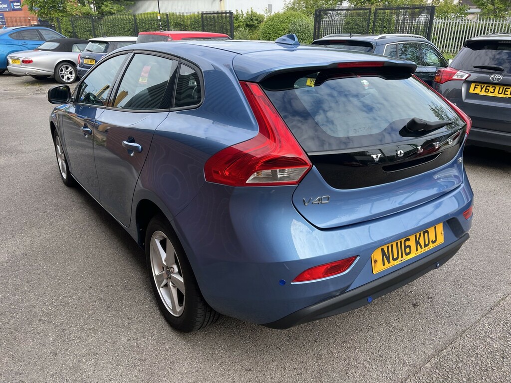Volvo V40 2.0 Es T2 2016 NU16KDJ Blue #5