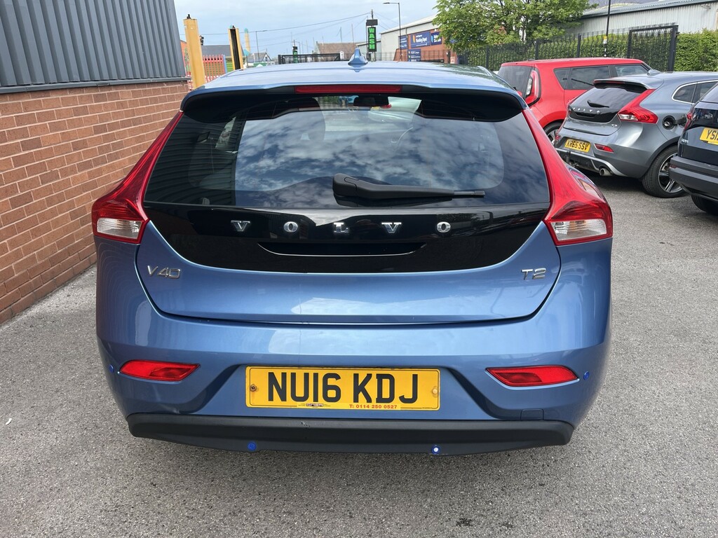 Volvo V40 2.0 Es T2 2016 NU16KDJ Blue #4