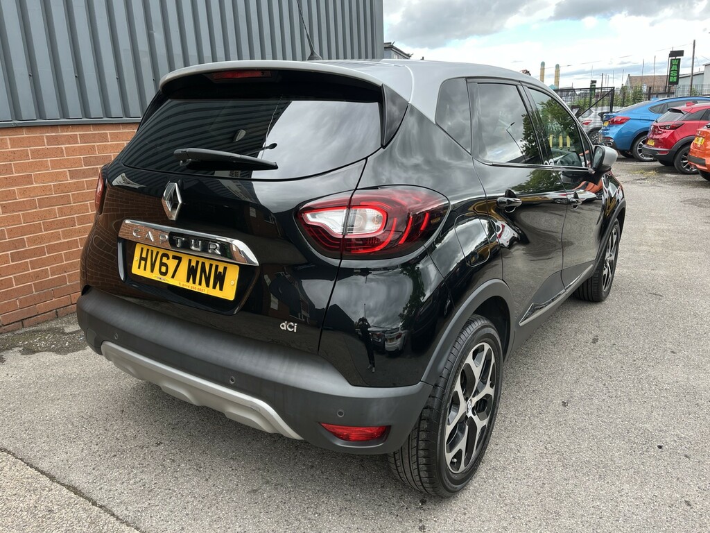 Renault Captur 1.5 Dynamique S Nav Dci 90 2017 HV67WNW Black #3