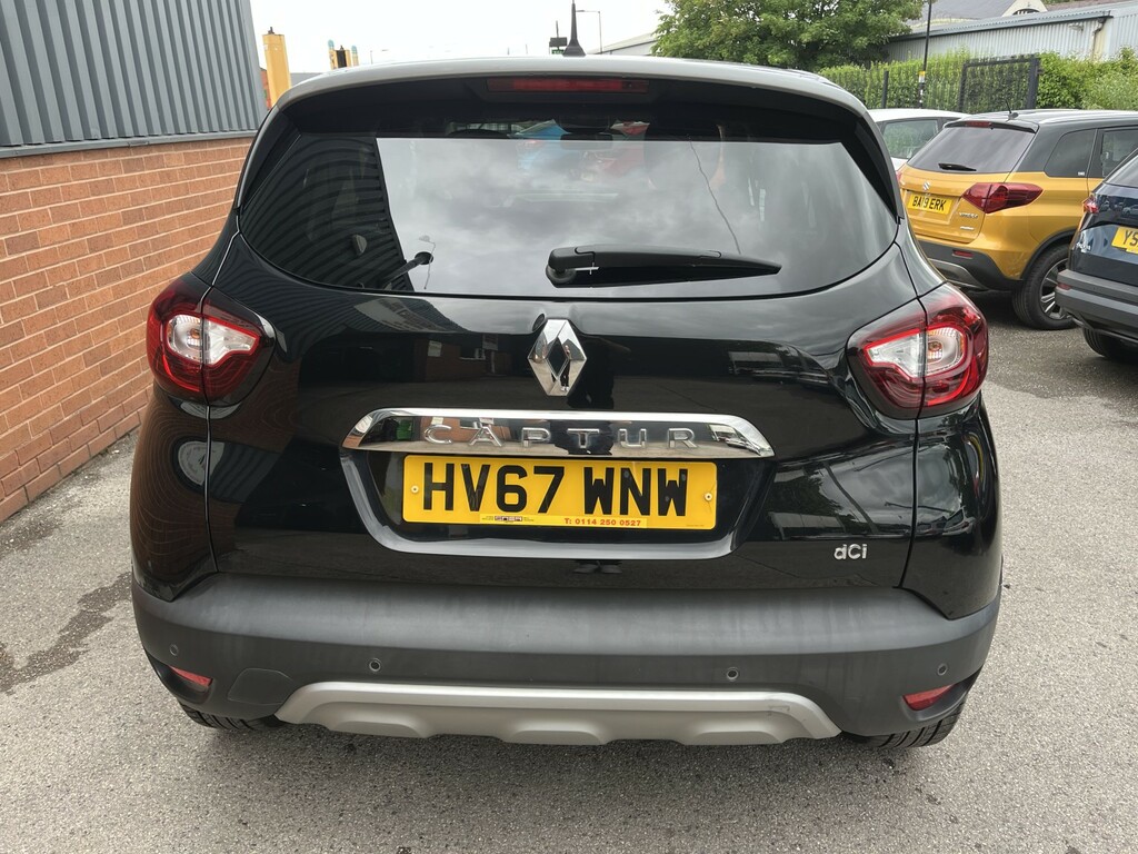 Renault Captur 1.5 Dynamique S Nav Dci 90 2017 HV67WNW Black #4