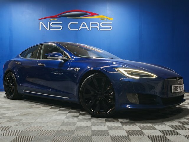 Tesla Model S Dual Motor Hatchback Blue