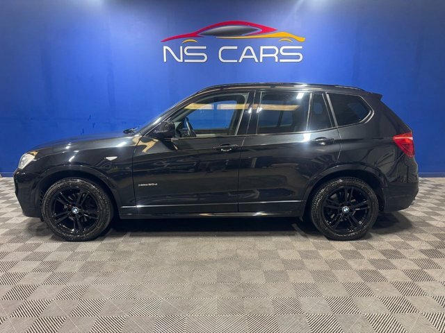 BMW X3 30D M Sport Suv Black #3