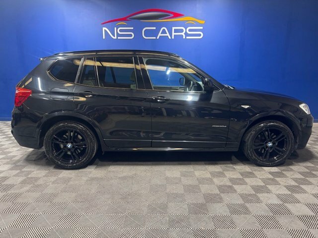 BMW X3 30D M Sport Suv Black #6