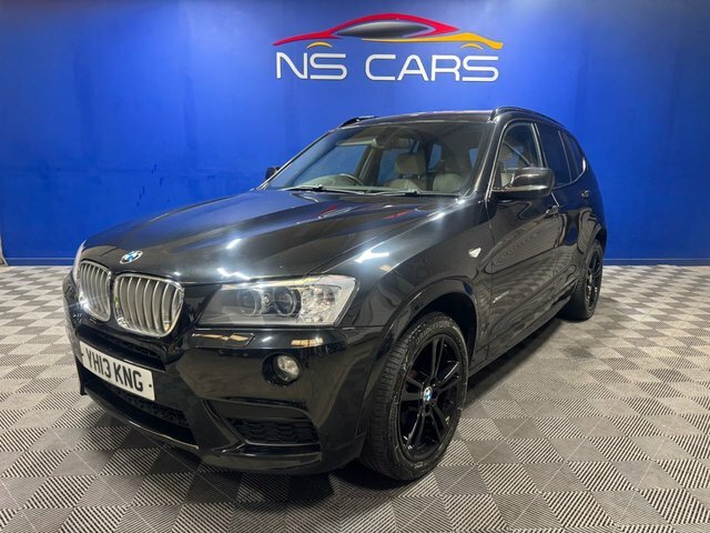 BMW X3 30D M Sport Suv Black