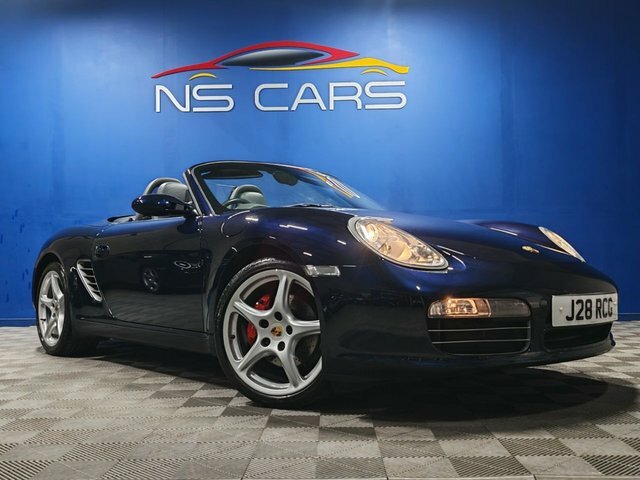Porsche Boxster 987 S Convertible Blue